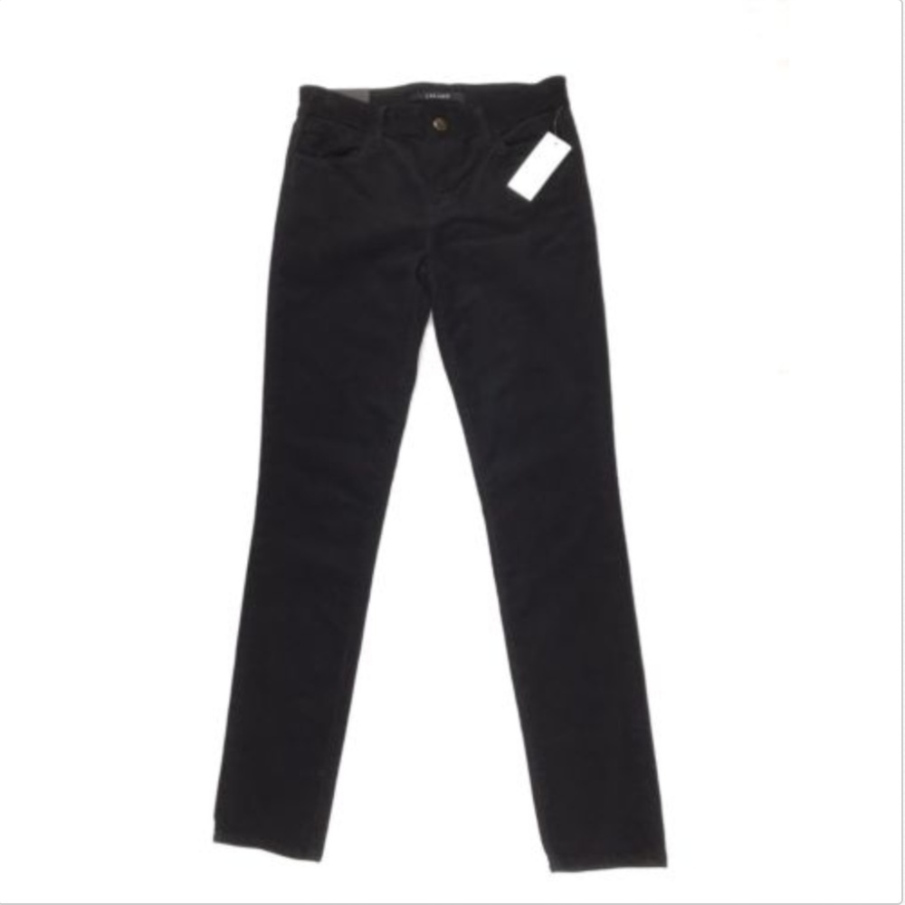 New J Brand Corduroy Skinny Leg Mid Rise Pants - Picture 2 of 4